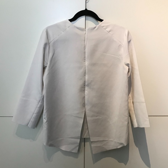 Silvian Heach White Long Sleeve Top - Picture 4 of 6